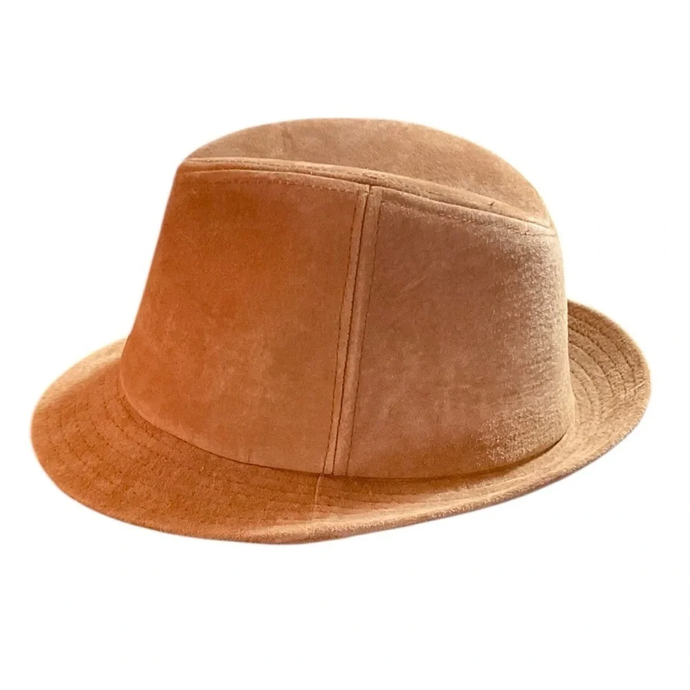 Suede Leather Fedora